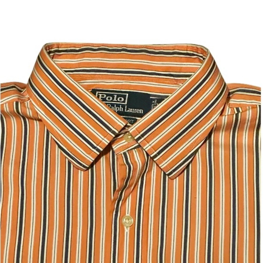 Polo Ralph Lauren Men’s Long Sleeve Striped Dress Shirt XL